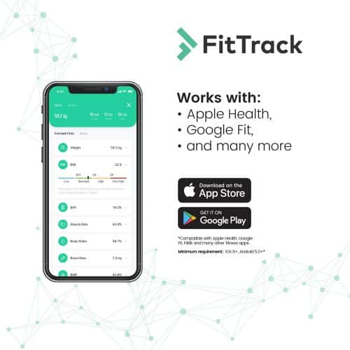 FitTrack Dara Smart BMI Digital Scale